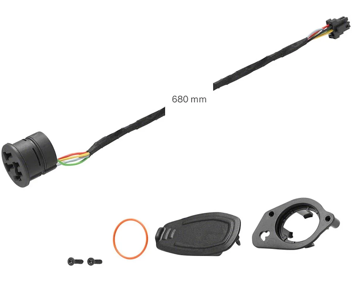 Bosch PowerTube Charging Socket (680mm Cable) (BDU2XX, BDU3XX) (eBike System 2)
